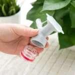 2In1 Watering Sprinkler Water Bottle Plastic Sprinkler Nozzle Flower Waterer Supplie Garden Tool Portable Household Potted Plant - Image 3