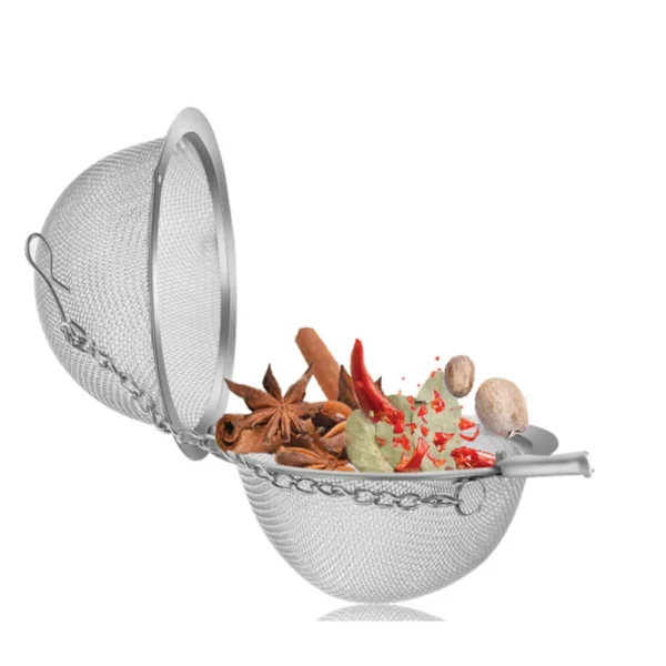 50pcs-304-Stainless-Steel-Seasoning-Tea-Ball-Household-Ball-Hot-Pot-Brine-Filtering-Seasoning-600x600 50pcs 304 Stainless Steel Seasoning Tea Ball Household Ball Hot Pot Brine Filtering Seasoning - Image 1