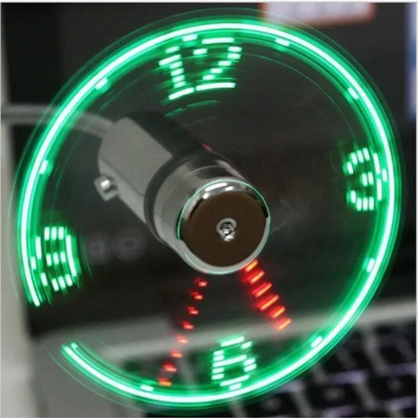 Hand-Mini-USB-Fan-Portable-Gadgets-Flexible-Gooseneck-LED-Clock-Cool-For-Laptop-PC-Notebook-Real-600x600 Hand Mini USB Fan Portable Gadgets Flexible Gooseneck LED Clock Cool For Laptop PC Notebook Real Time Display Durable Adjustable - Image 1